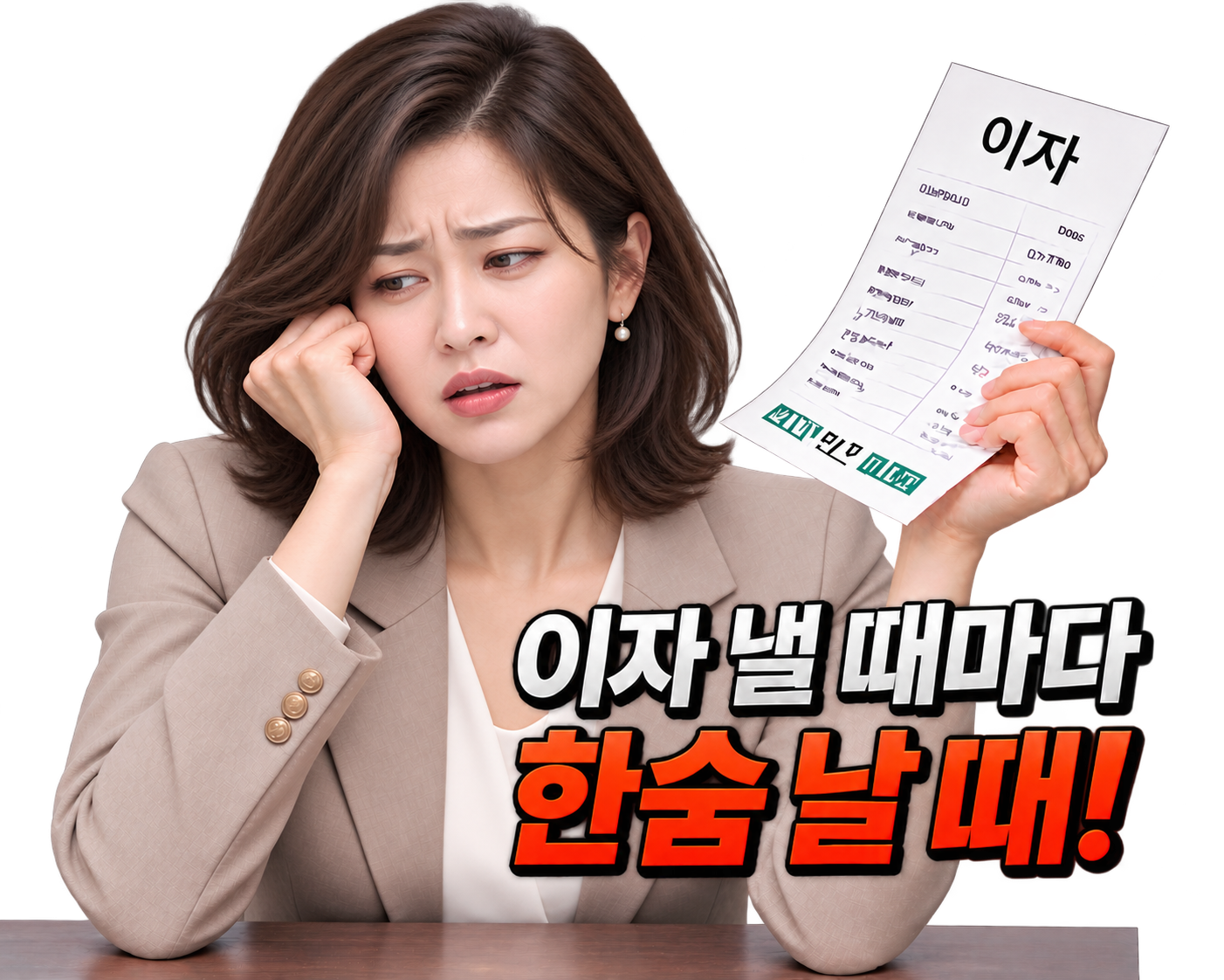 이자 낼 때마다 성질 날 때!